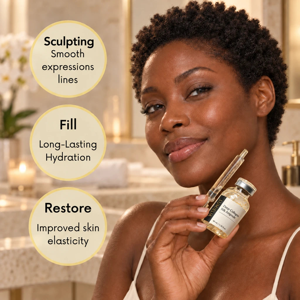 🔥 ✨ Deep Collagen Silk Lifting Peptide Ampoule 🧬