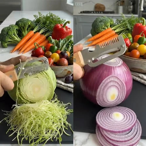 Peeler and Julienne Slicer Set - Multifunctional Vegetable Peeler 🔪