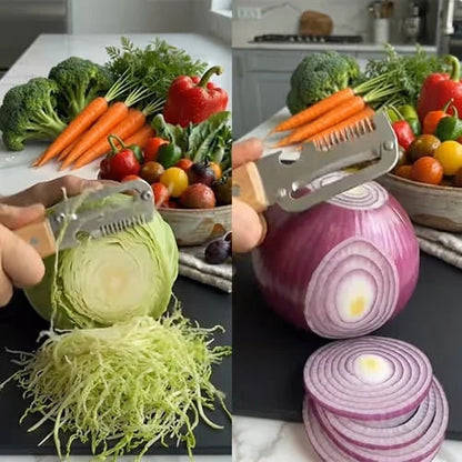 Peeler and Julienne Slicer Set - Multifunctional Vegetable Peeler 🔪