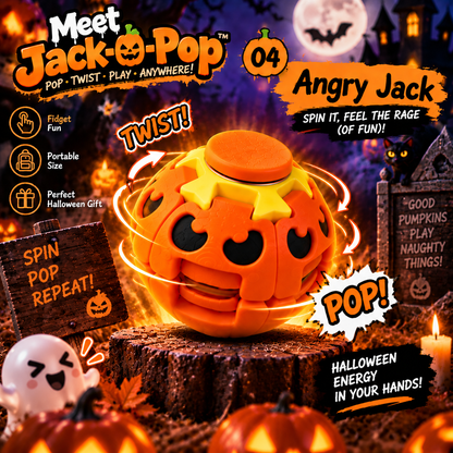 Meet Jack-O-Pop 🎃  The Light-Up Pumpkin You Can't Stop Pressing