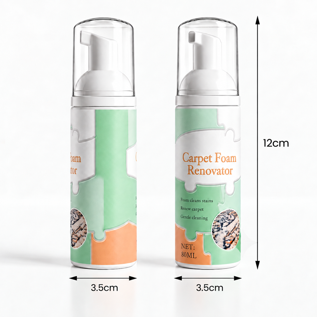 🔥Limited Time 60% OFF🔥 Waterless Carpet Cleaning Foam – No Wet Mess, Just Pure Clean!