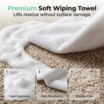 🔥Limited Time 60% OFF🔥 Waterless Carpet Cleaning Foam – No Wet Mess, Just Pure Clean!